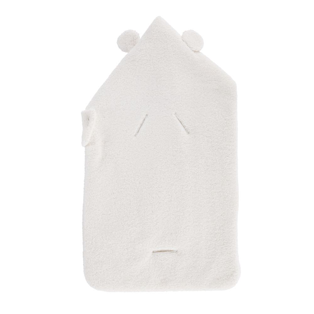 Nid d'ange bébé en tissu bouclé beige (Maisons du Monde) - Image 2