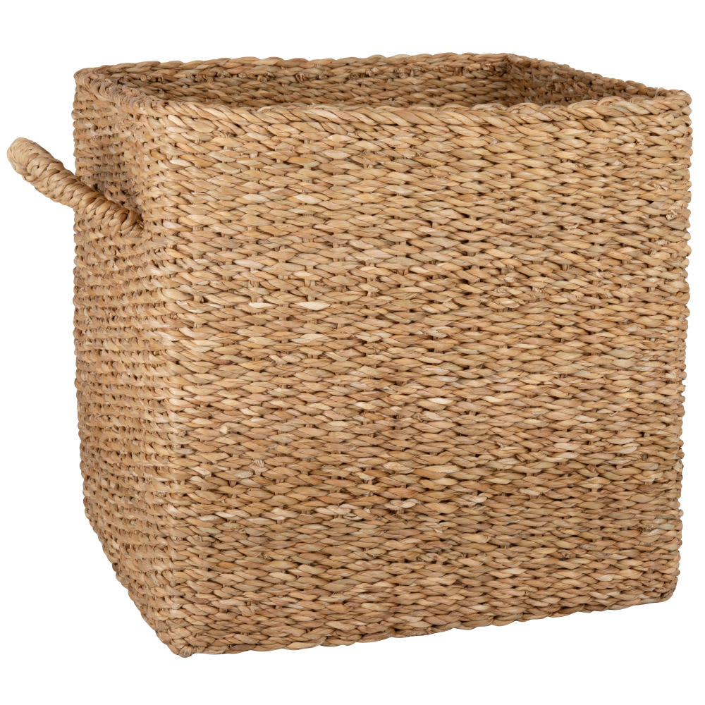 Panier de rangement en fibre végétale — vue 3