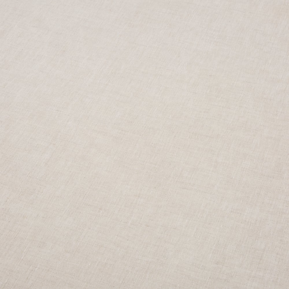 Parure de lit en lin lavé beige 220x240 — vue 3