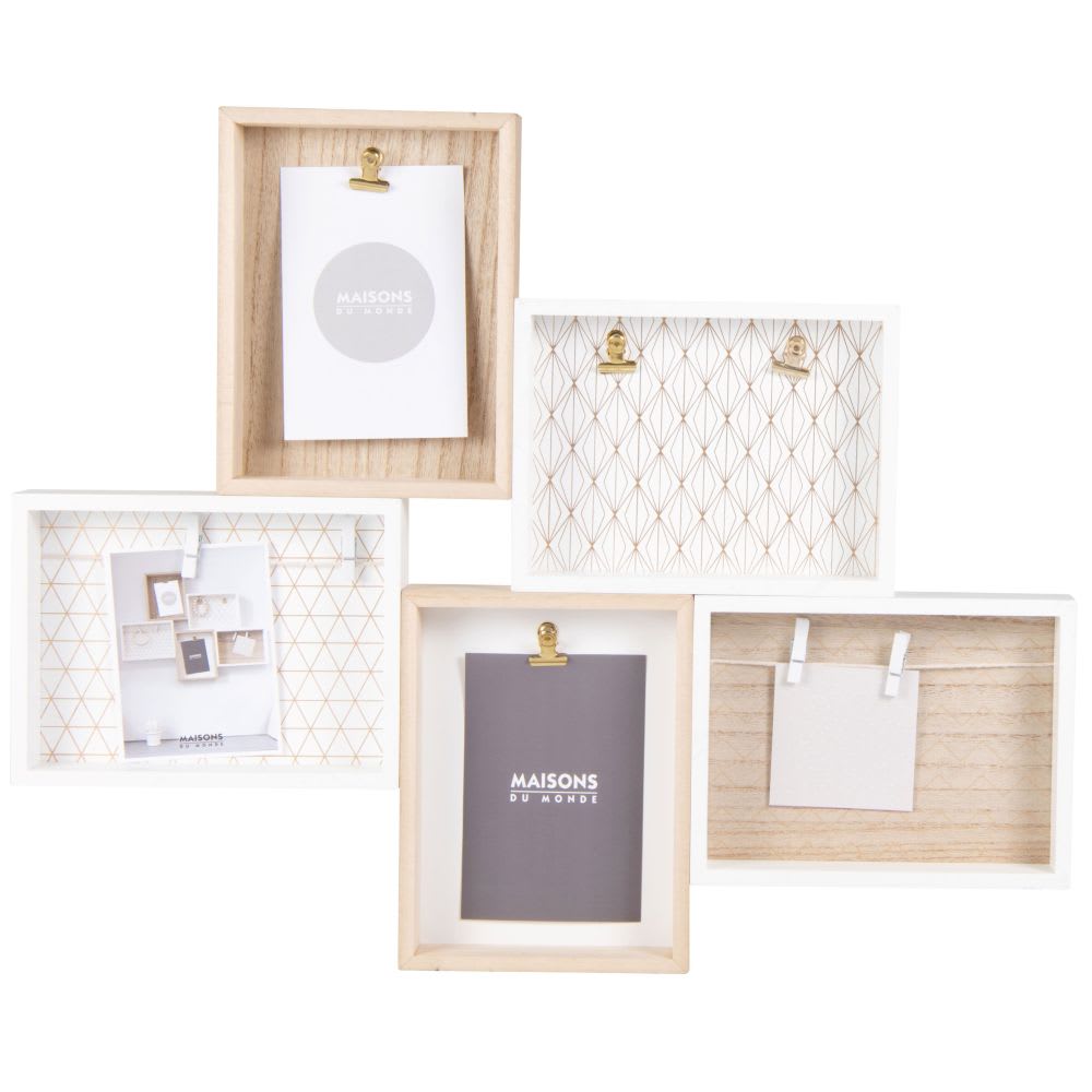 Pêle-mêle 5 cadres, 59x48 cm