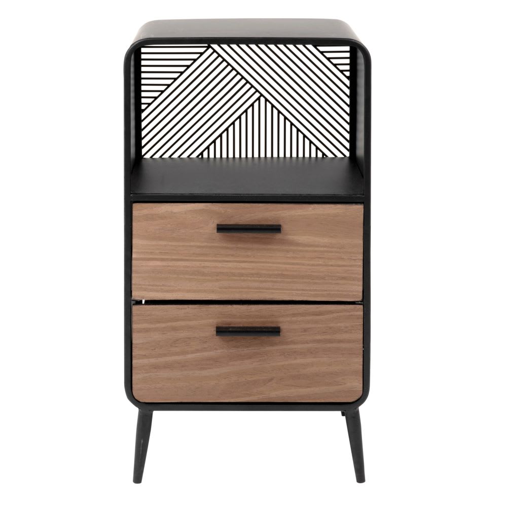 Petit+meuble+de+rangement+1+niche+2+tiroirs