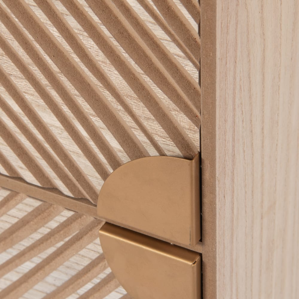 Petit meuble de rangement 2 tiroirs sculptés — vue 4