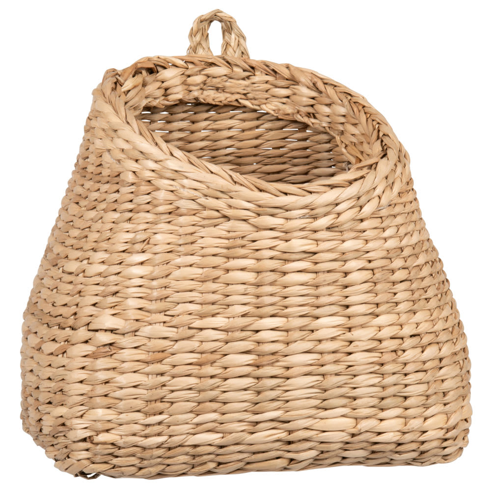 Petit panier à suspendre en fibre végétale — vue 3