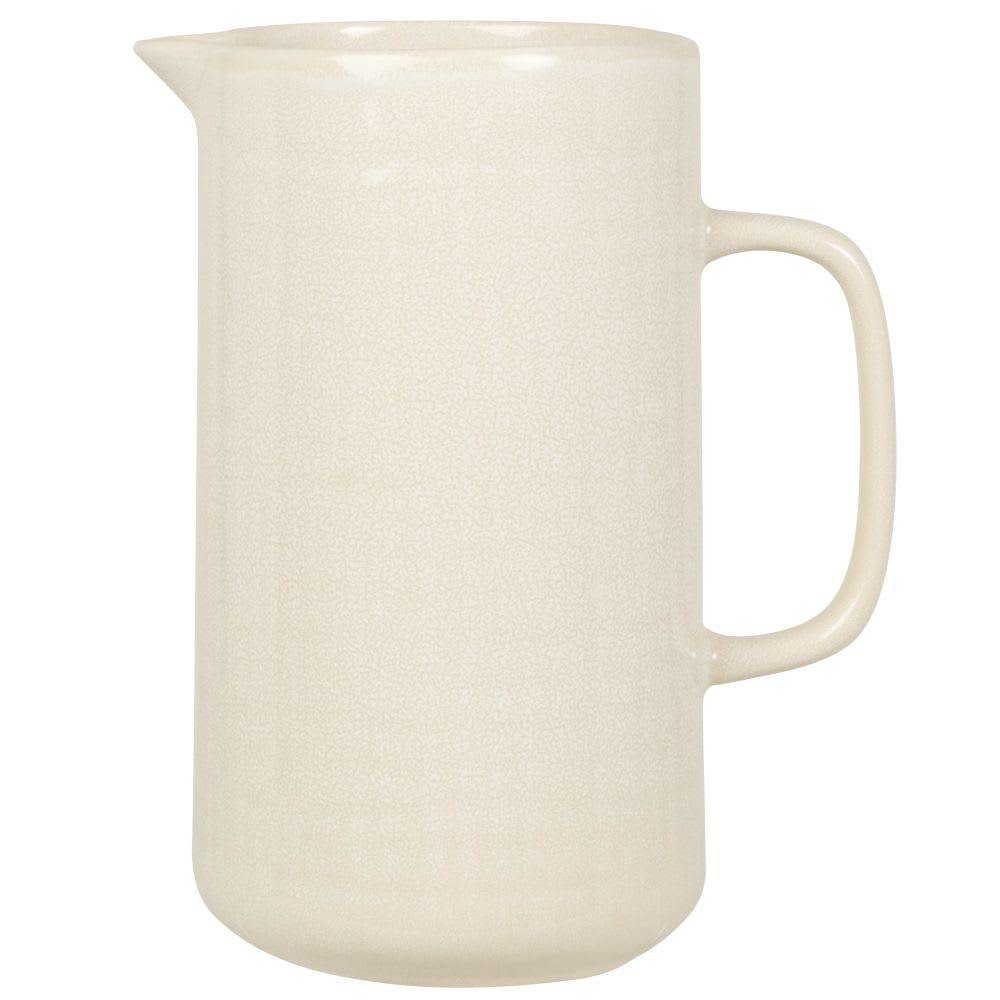 Pichet en céramique beige 1,4L
