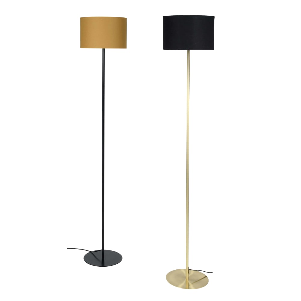 Pied de lampadaire en métal doré H142 — vue 3