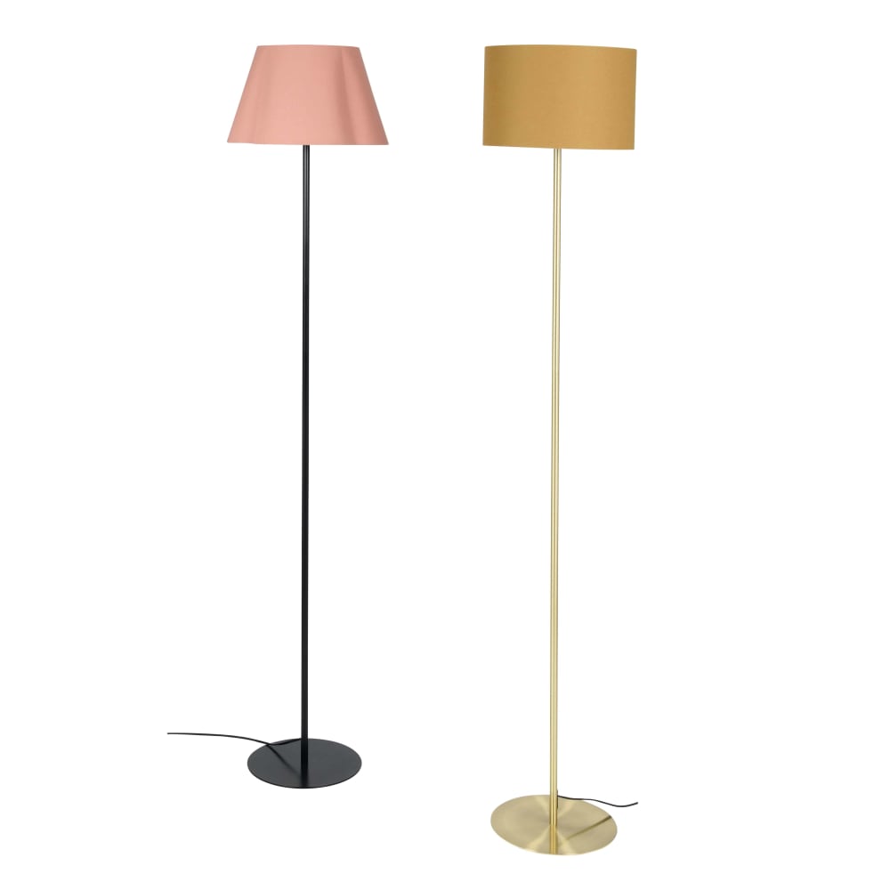Pied de lampadaire en métal doré H142 — vue 4