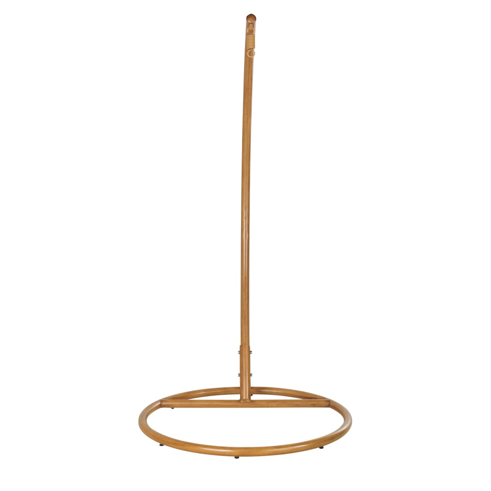 Pied pour fauteuil suspendu en acier imitation bois - Maisons du Monde
