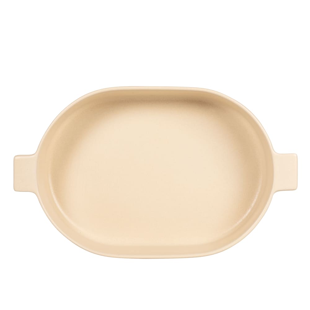 Pirofila in gres beige lung. 36 cm - Maisons du Monde