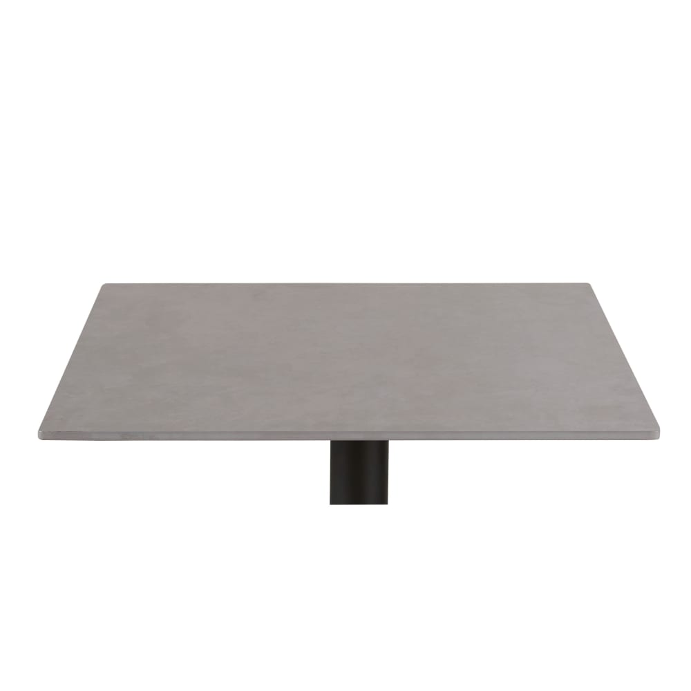 Plateau de table de restaurant d'extérieur gris clair 2 personnes L70