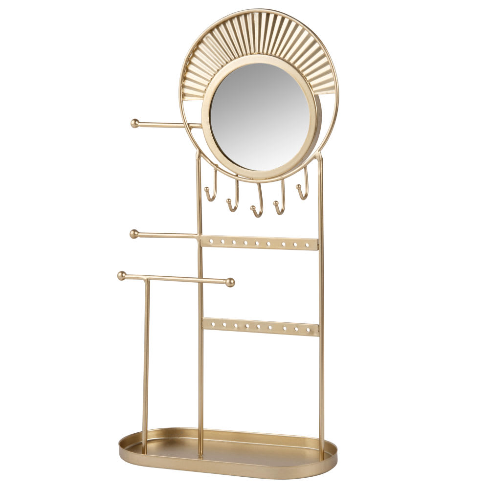 Porte-bijoux en métal doré - Maisons du Monde