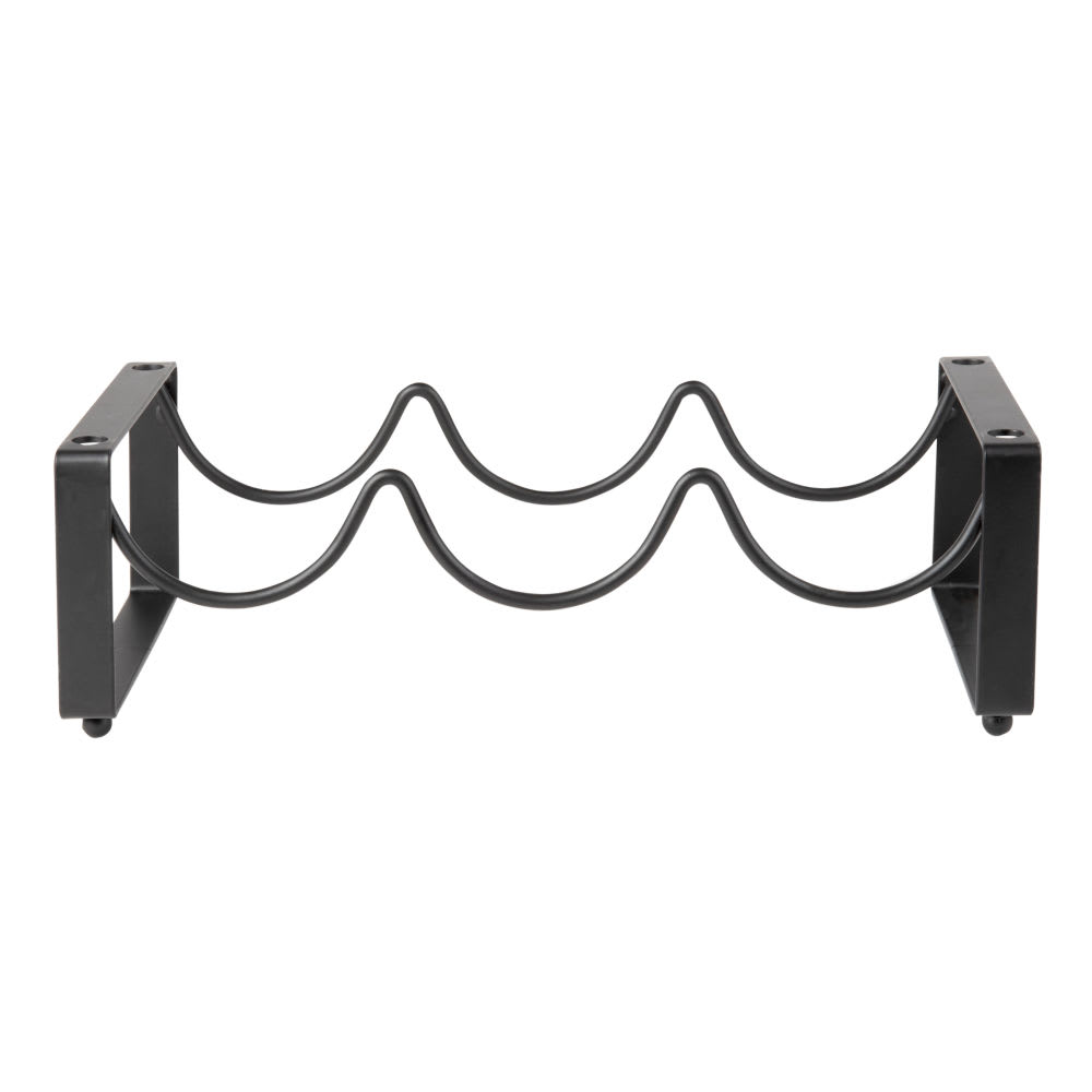 Porte-bouteilles modulable en fer noir