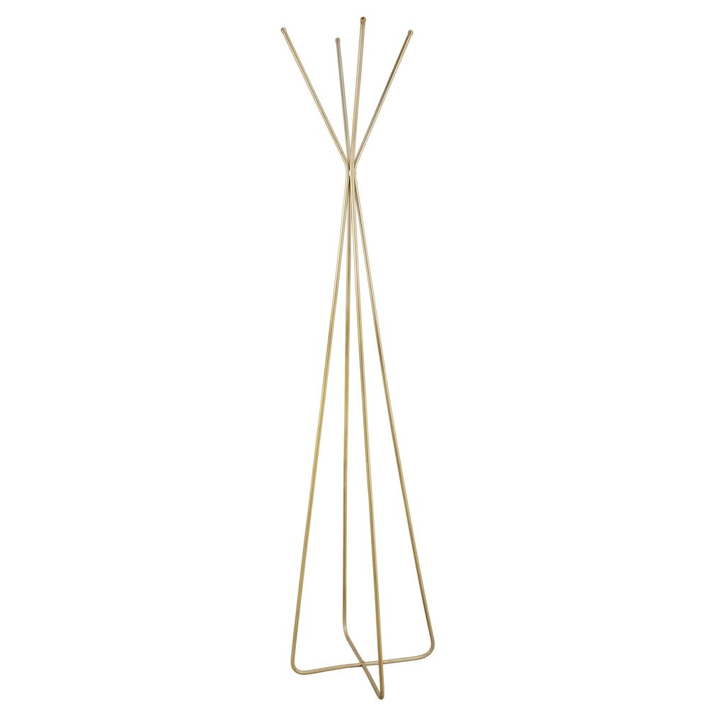 Porte-manteau+en+fer+champagne