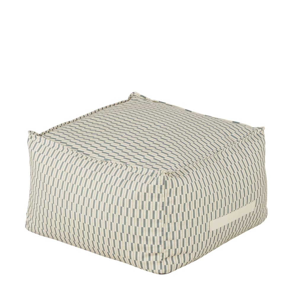 Pouf aus Baumwolle, mehrfarbig - Maisons Du Monde
