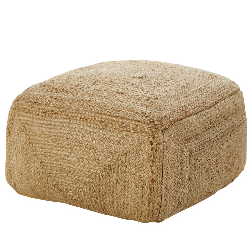 Pouf en chanvre tressé - Maisons du Monde