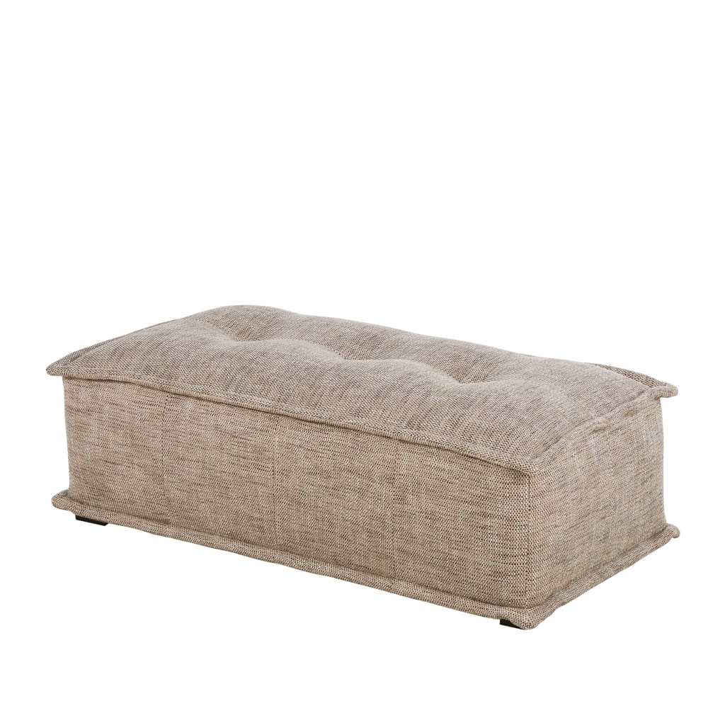 Pouf per divano componibile color tortora - Maisons du Monde
