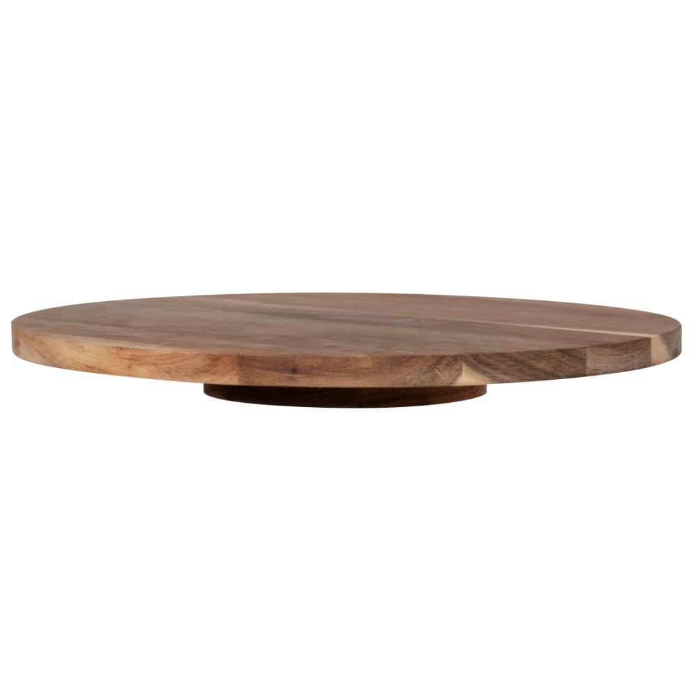Présentoir tournant en bois d'acacia