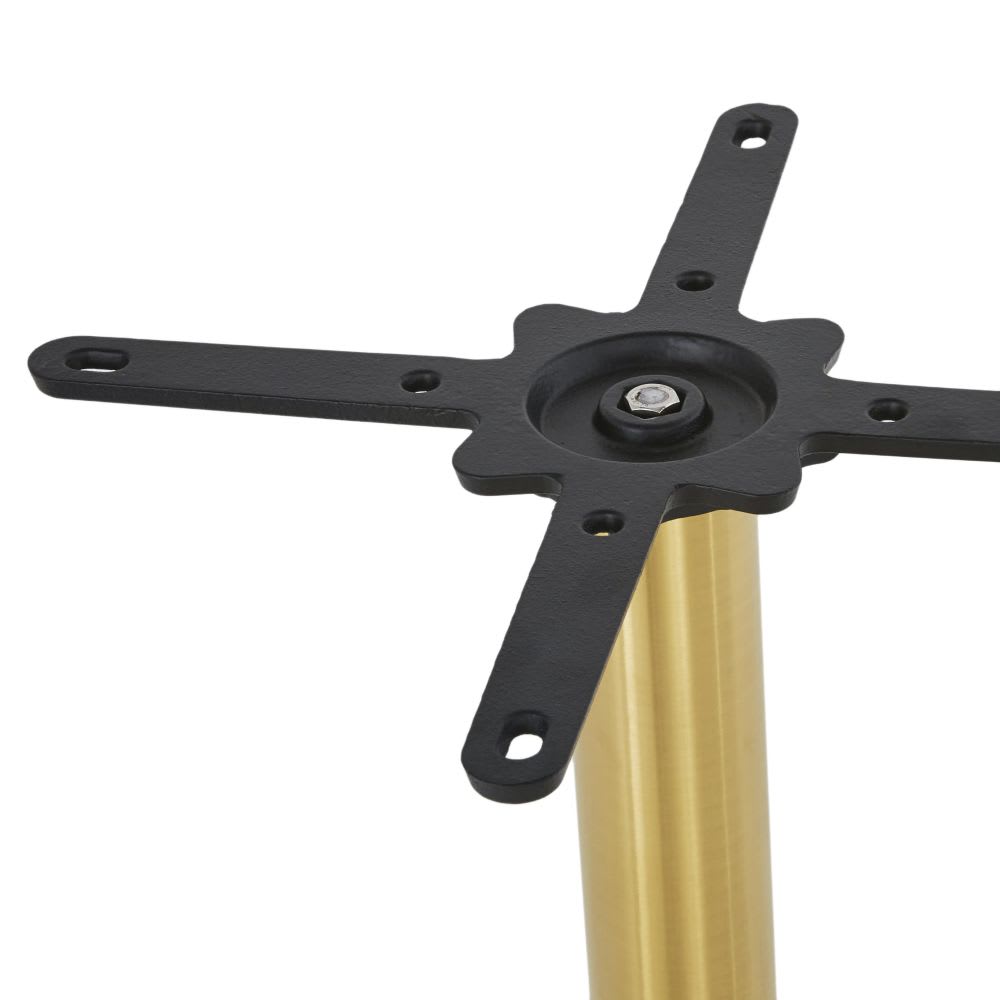Professionelles Tischbein aus messingfarbenem Stahl, H60 -