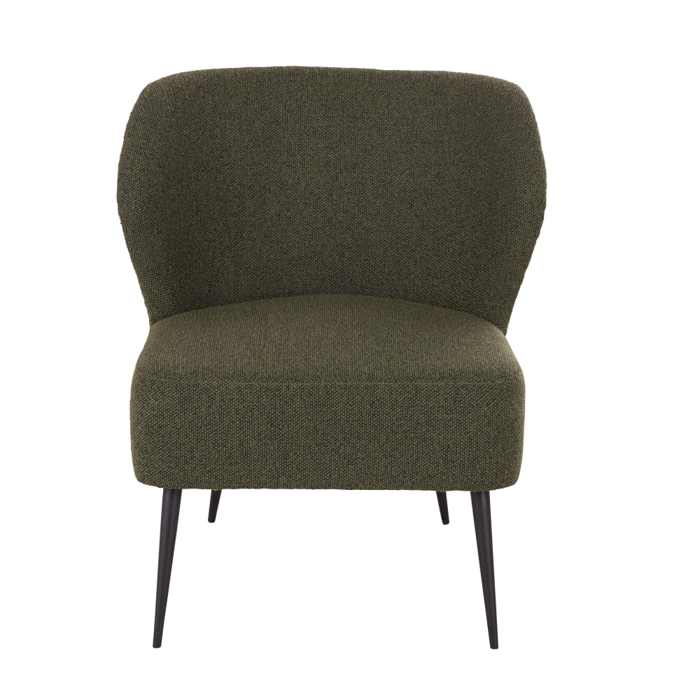 professionnell-Sessel mit recyceltes Polyester Stoffbezug, khaki
