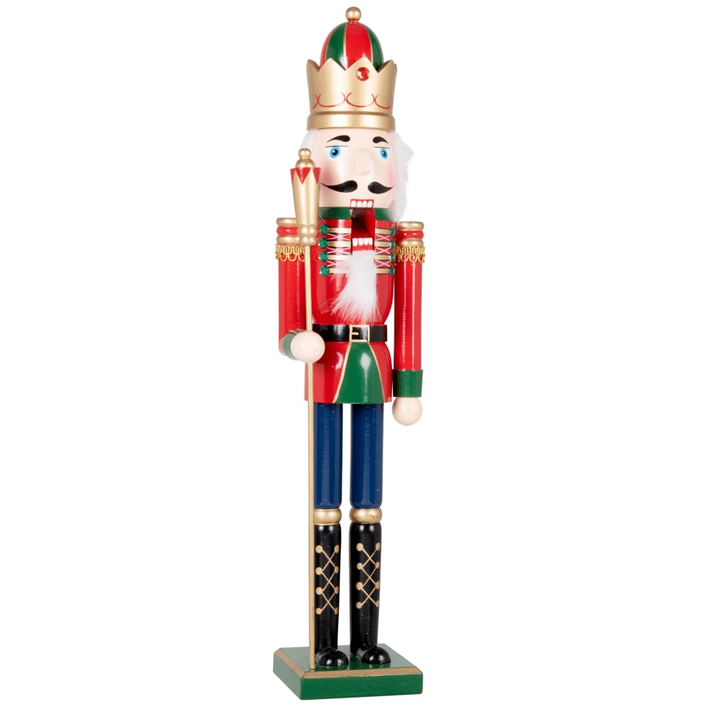 Quebra-nozes de Natal decorativo em pinho multicolor - Maisons Du