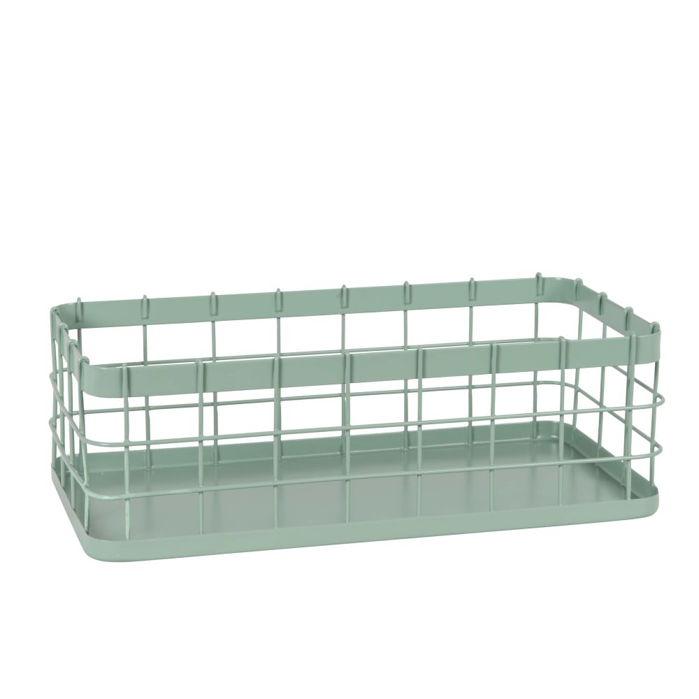 Rangement en acier vert - Maisons du Monde