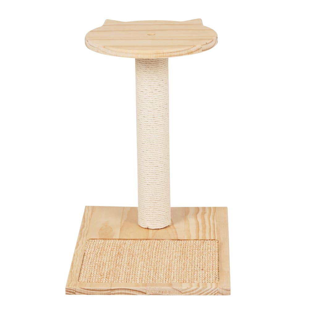 Rascador de madera para gatos