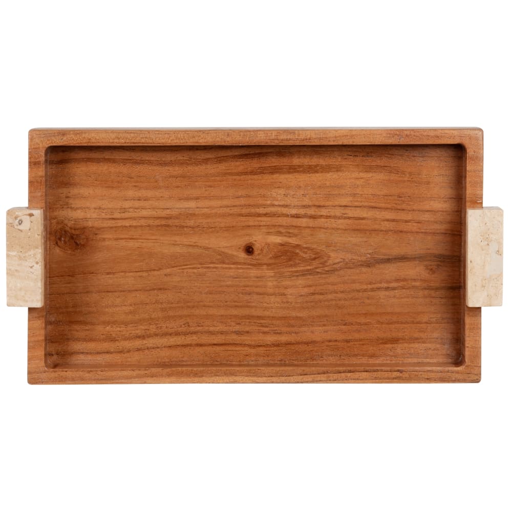 Rechteckiges Tablett aus Akazienholz - Maisons Du Monde