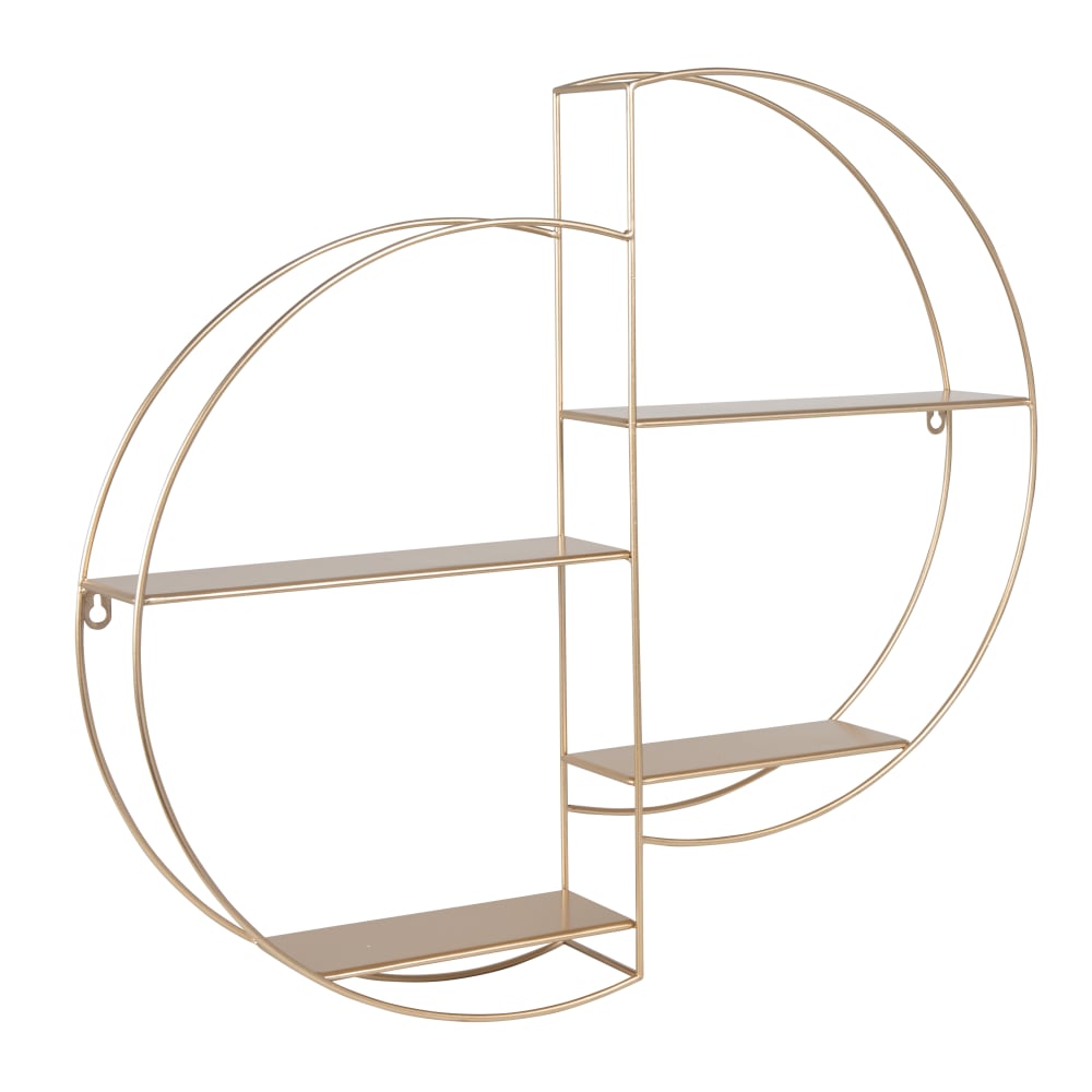 Regal aus Metall, goldfarben - Maisons Du Monde