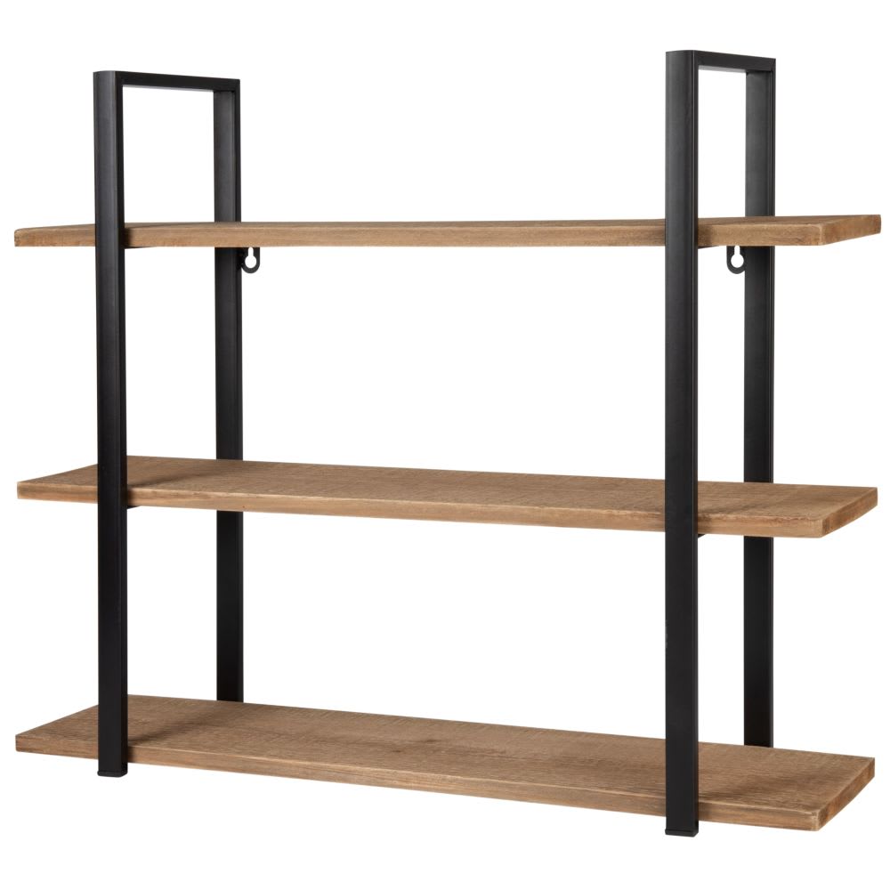 Regal aus Metall und Tannenholz - Maisons Du Monde