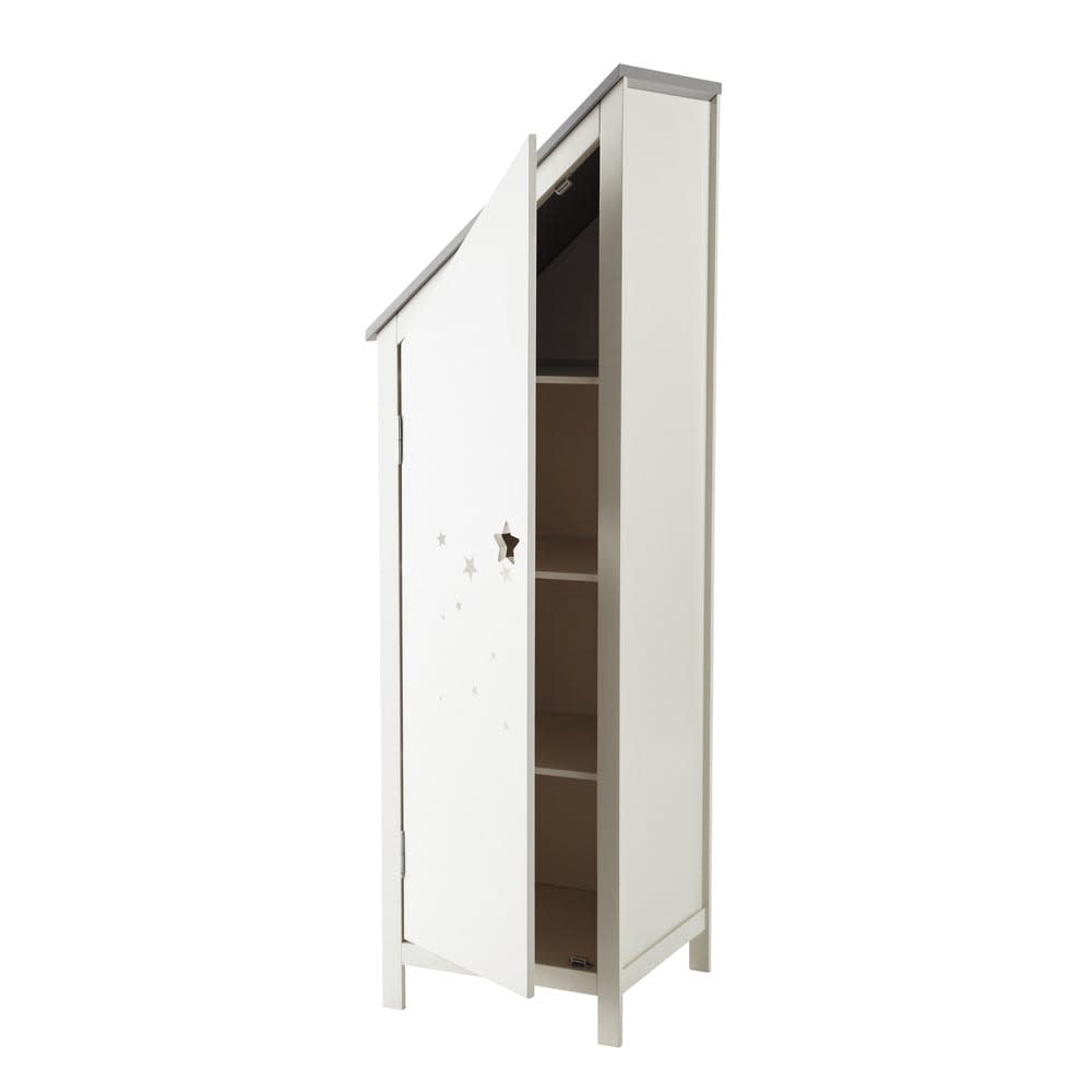 Schrank 1 Tür, weiß - Maisons Du Monde
