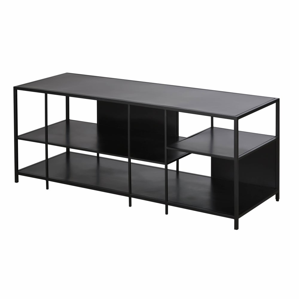 Schwarzer TV-Ständer aus Metall L130 - Maisons Du Monde