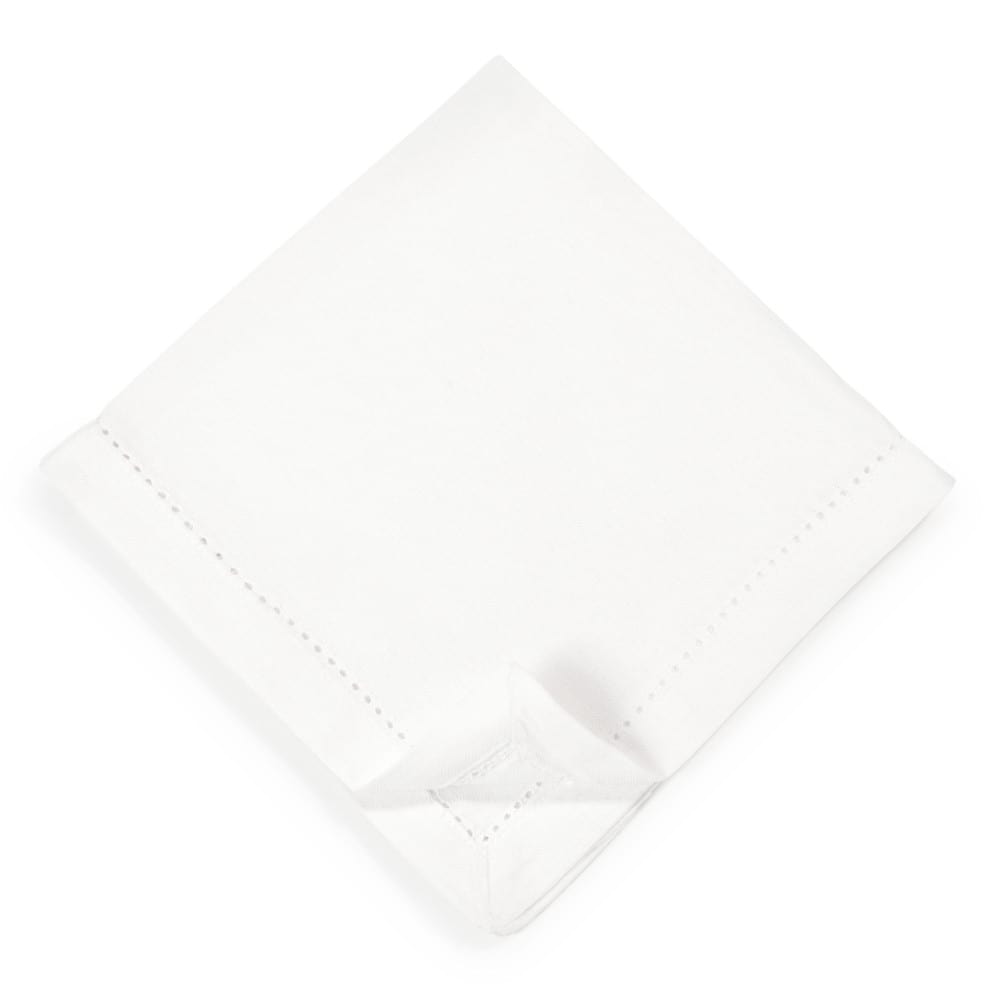Serviettes en coton biologique écru et jour échelle 40 x 40 cm (x4) - Maisons du Monde