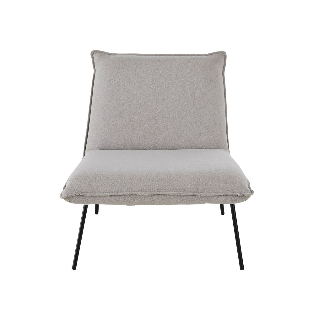 Sessel, hellgrau - Maisons Du Monde