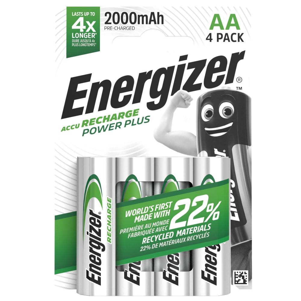 Set de 4 pilas Energizer AA