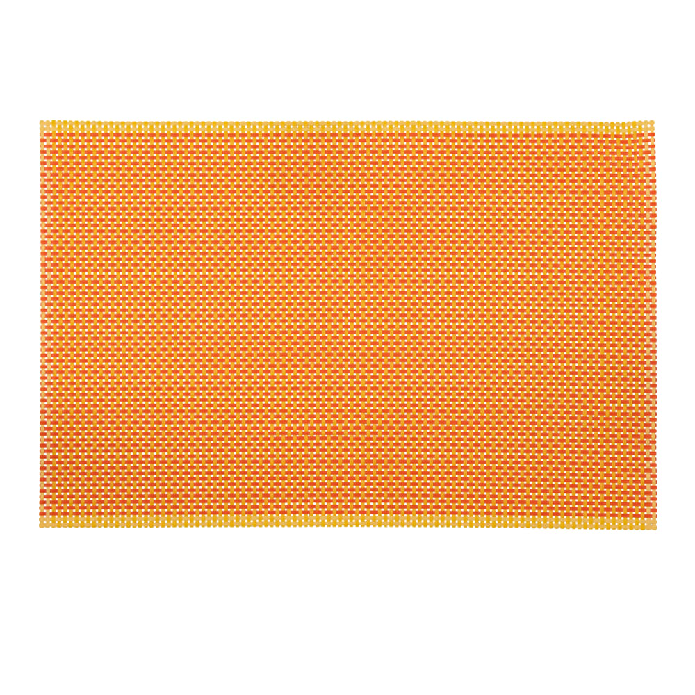 Set de table orange et jaune