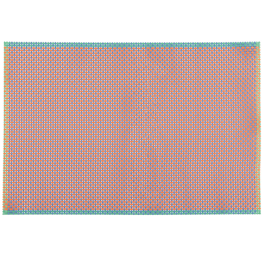 Set de table rose fuchsia et bleu