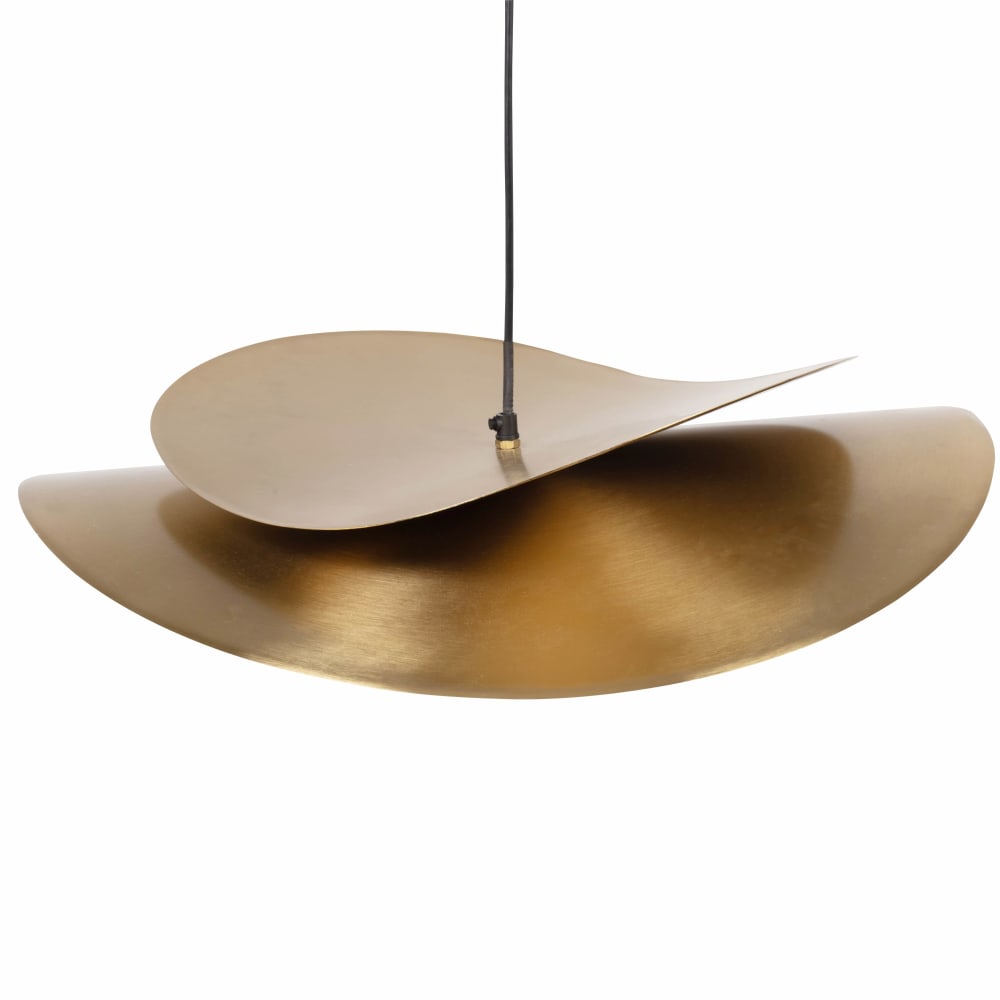 Suspension aérienne en acier doré, Ø61 cm