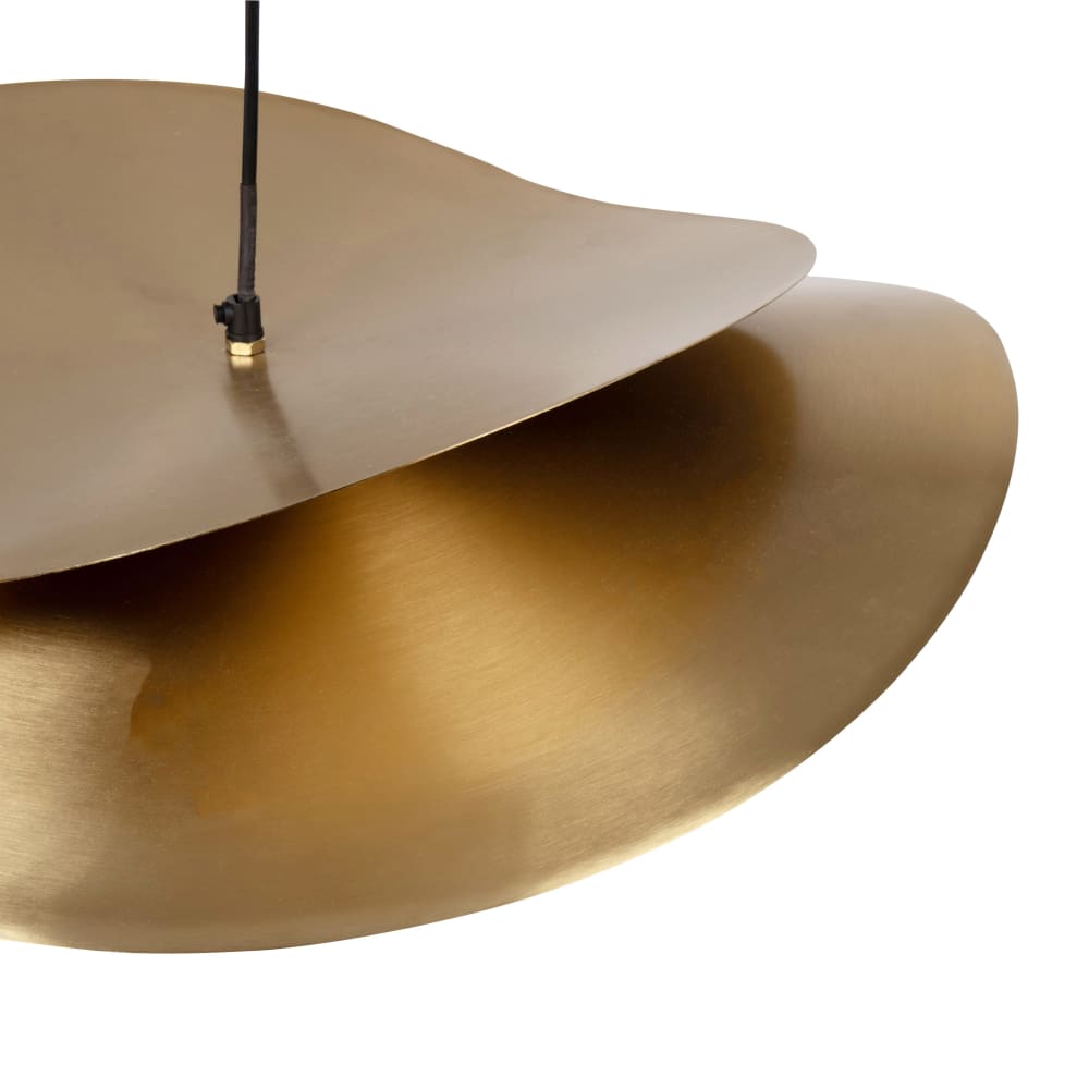 Suspension aérienne en acier doré, Ø61 cm — vue 3