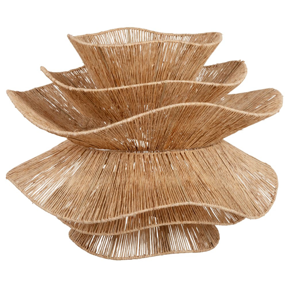 Suspension aérienne non électrifiée en jute, Ø54 cm