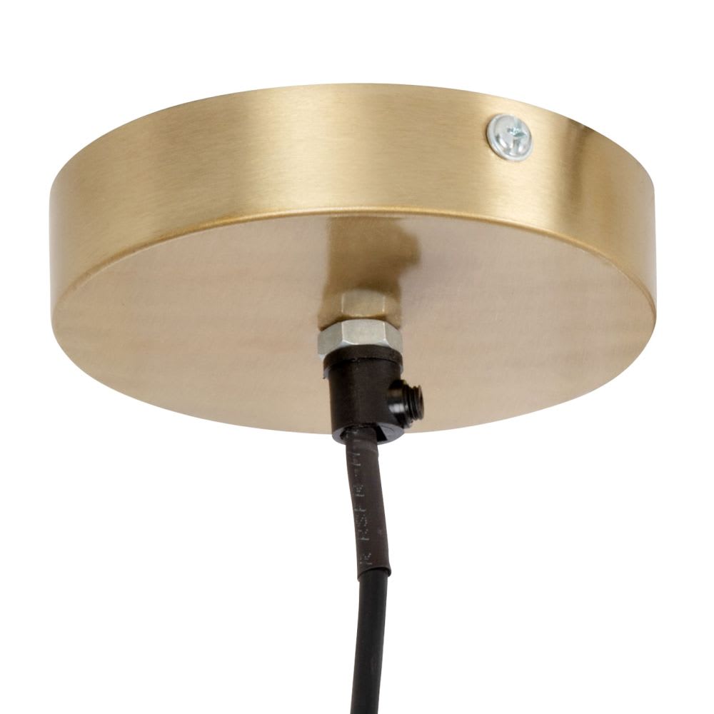 Suspension aérienne style feuille en fer doré H80 - Maisons du Monde