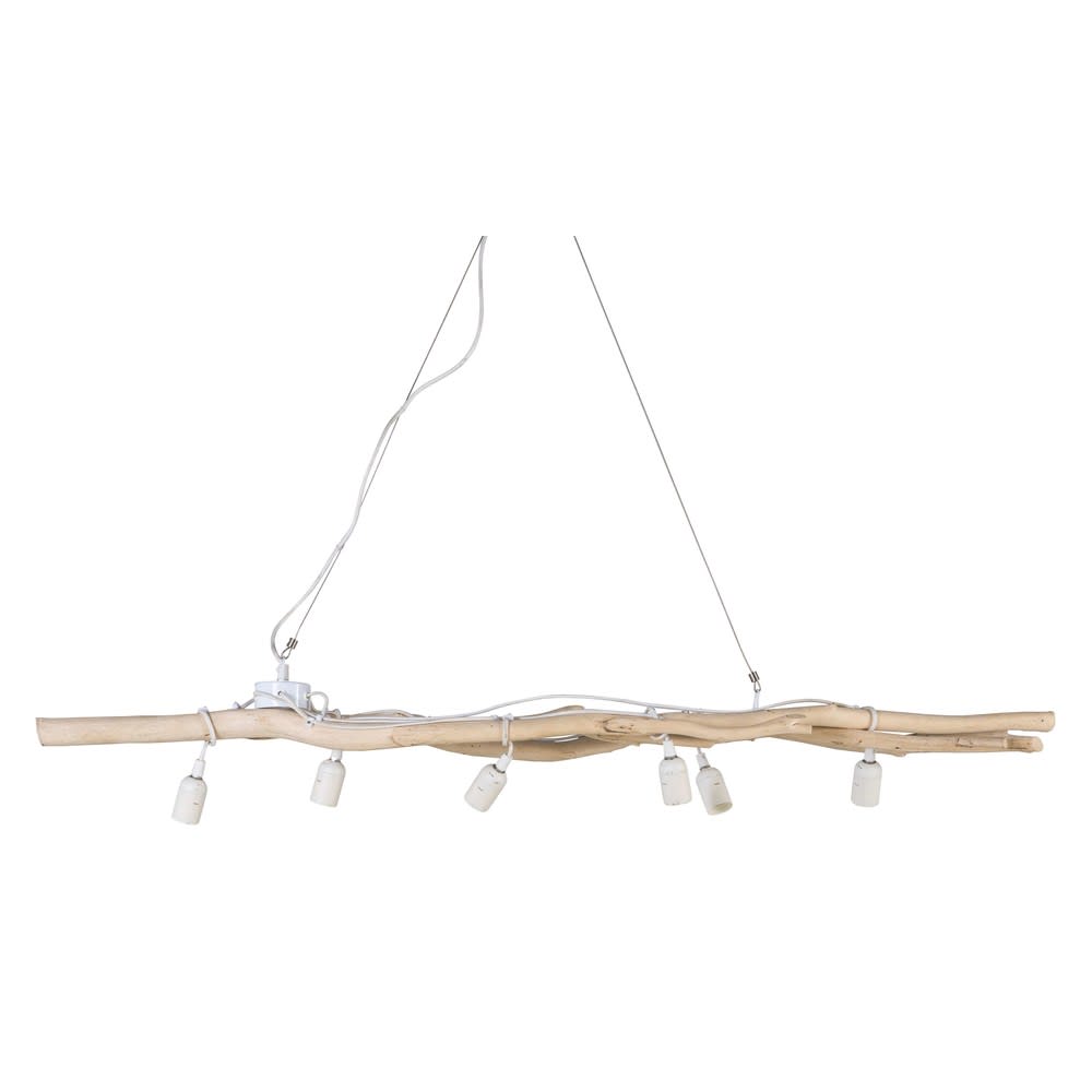 Suspension branchages en bois flotté, L140 cm