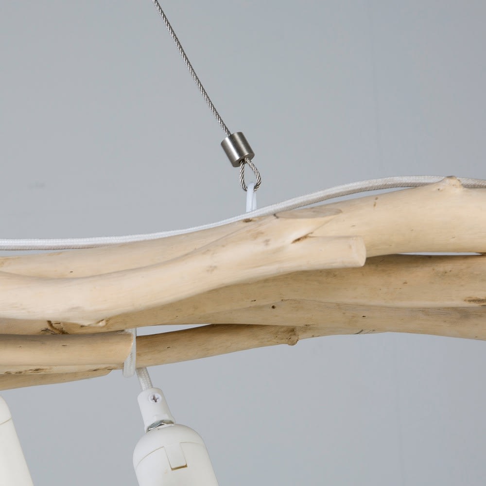 Suspension branchages en bois flotté, L140 cm — vue 3