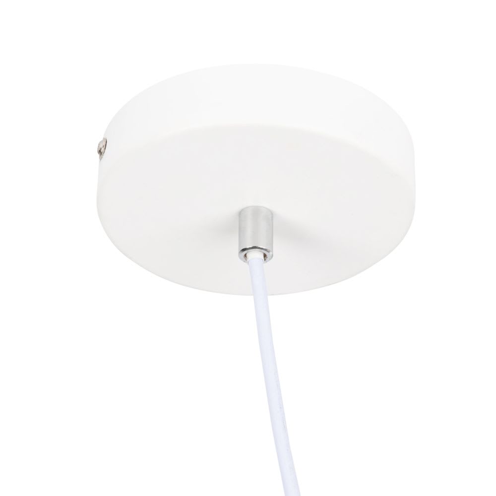 Suspension en bambou et métal blanc D43 - Maisons du Monde