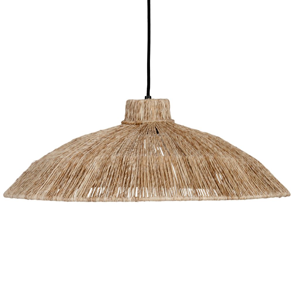 Suspension en jute tressé, Ø55 cm