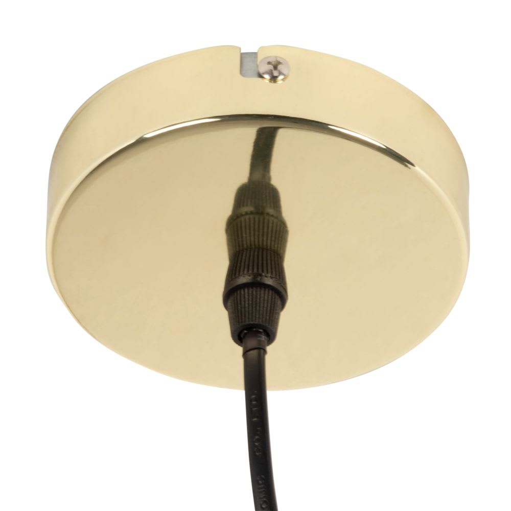 Suspension en métal filaire doré - Maisons du Monde