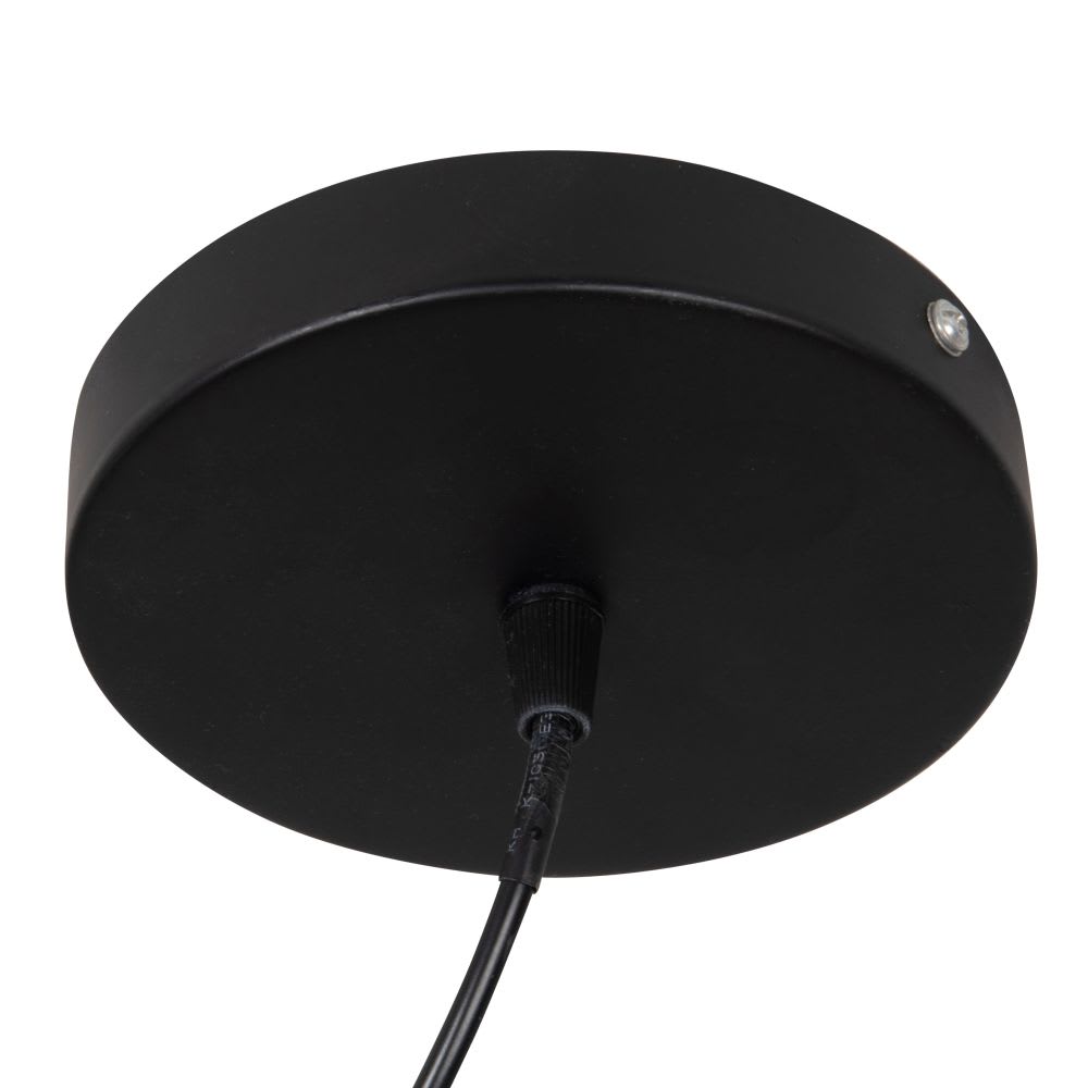 Suspension en métal filaire noir H22 - Maisons du Monde