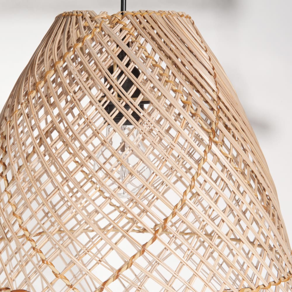Suspension en rotin D60 - Maisons du Monde