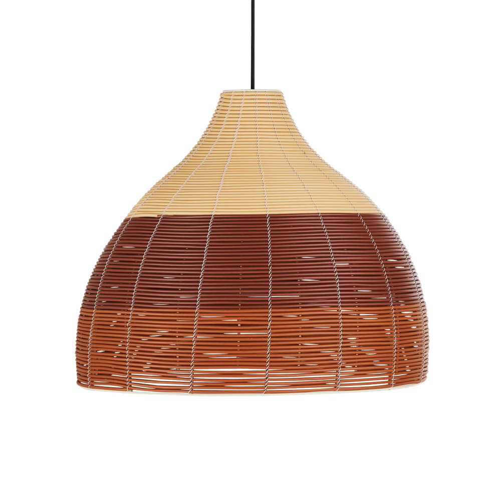 Suspension extérieur marron et beige