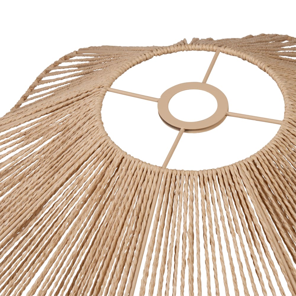 Suspension non électrifiée en corde tressée beige - Maisons du Monde