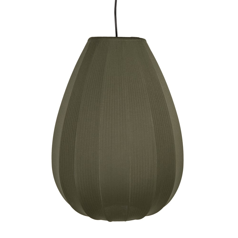 Suspension vert kaki surpiquée