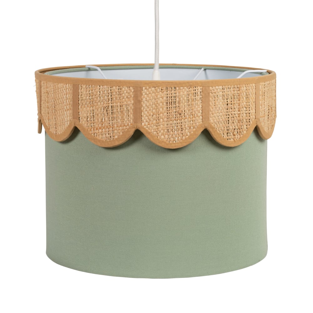 Suspension verte festonnée (Maisons du Monde) - Image 3